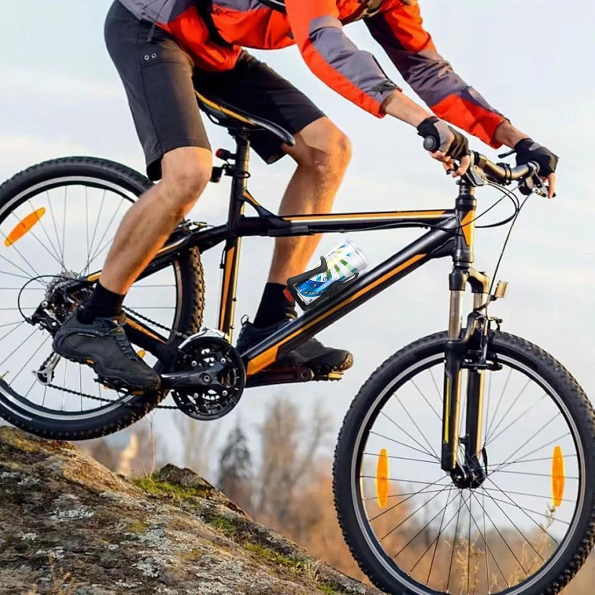 Verstellbarer Fahrradflaschenhalter für Rennrad & Mountainbike