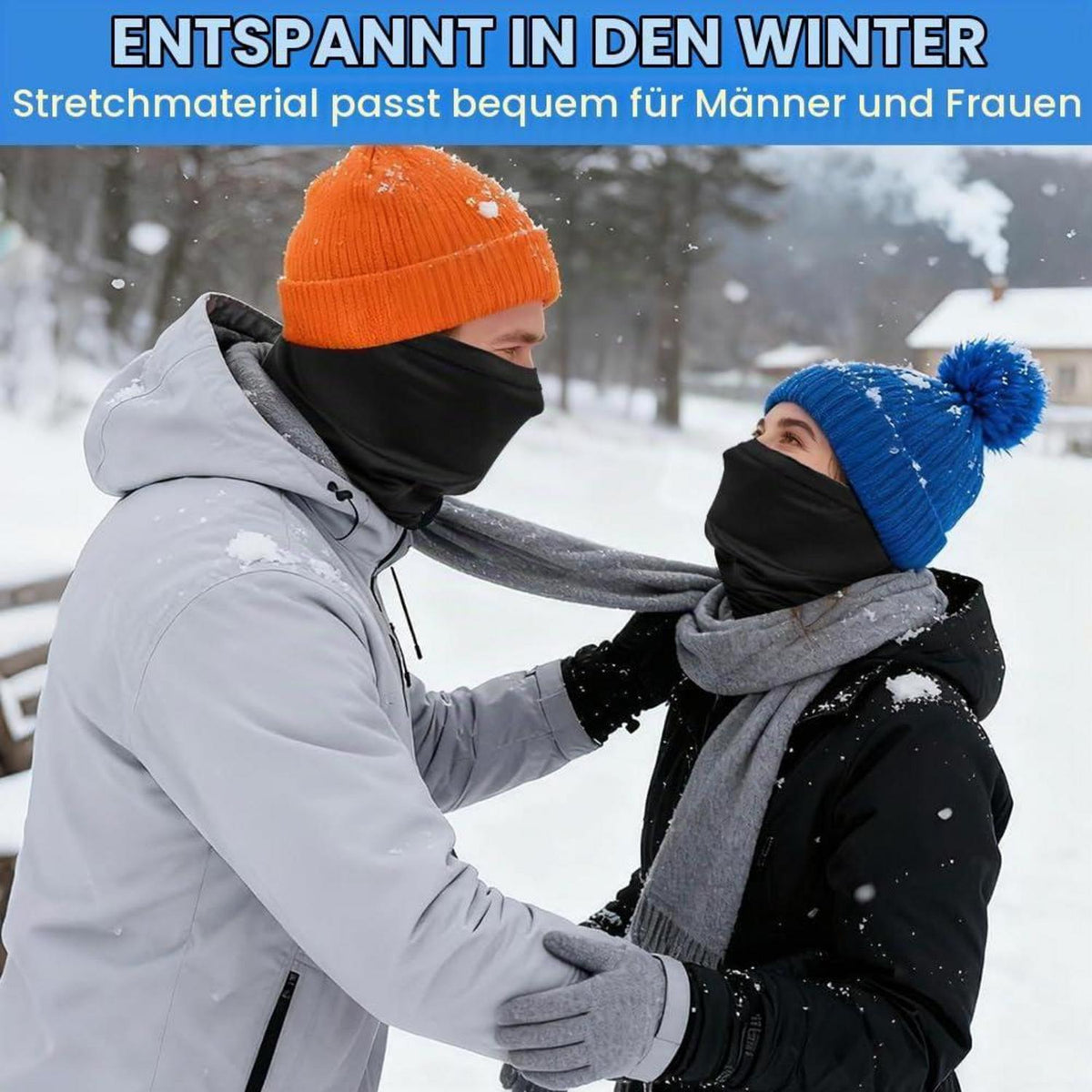 Multifunktionstuch Schlauchschal Herren Damen Winter Sport Outdoor