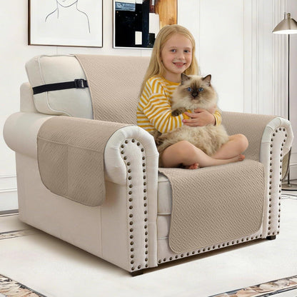 Wasserdichter Sofabezug 1 Sitzer – Schutz für Sofa & Haustiere