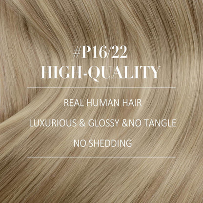 Echthaar Nanoring Extensions Blond 60cm – Natürliche Verlängerung