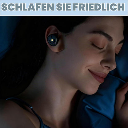 Schlaf Ohrstöpsel Silikon - 50dB Geräuschreduzierung Schwarz