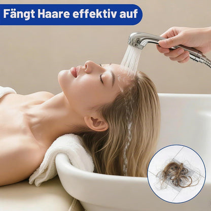 Haarsieb Dusche 100er Pack | Abflusssieb Haarfänger