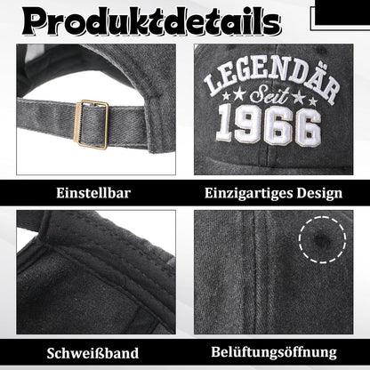 60. Geburtstag Geschenk für Mann: Kappe & Socken Set