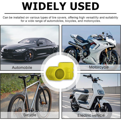Leuchtende Ventilkappen 4er-Set – Auto, Motorrad, Fahrrad