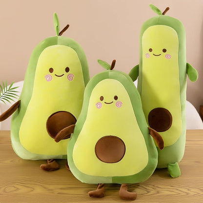 Avocado Kuscheltier 50cm - Weiches Plüschkissen für Kinder