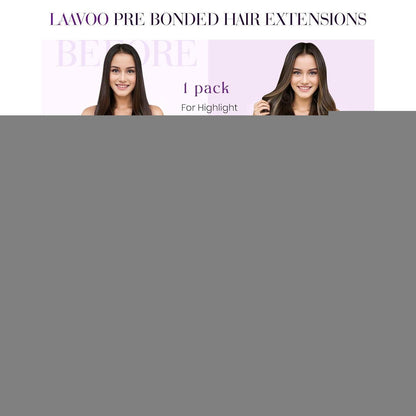Blond Highlight Echthaar Tressen – Sew-in Weft Extensions 45cm