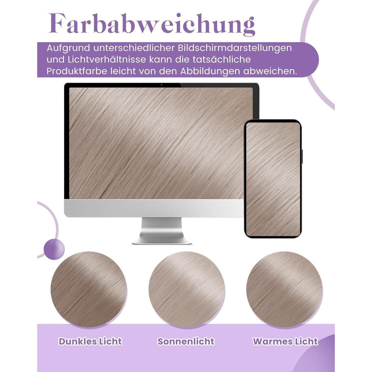 Echthaar Tressen Extensions Platinblond 50cm - Butterfly Weft #60