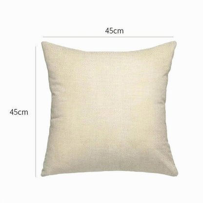 2x Kissenbezug Esel Alpaka – 45x45cm, Weicher Kurzflor