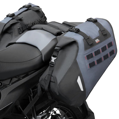 Wasserdichte Motorrad Satteltaschen 30L – IPX6 & MOLLE System