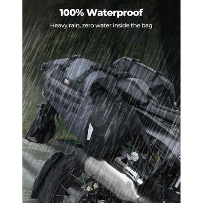 Wasserdichte Motorrad Satteltaschen 30L – IPX6 & MOLLE System