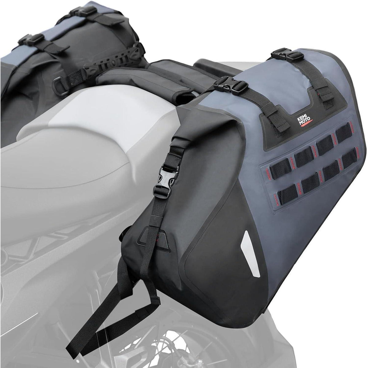 Wasserdichte Motorrad Satteltaschen 30L – IPX6 & MOLLE System
