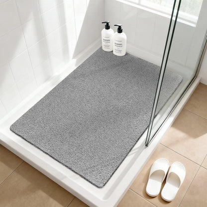 Rutschfeste Duschmatte 90x60 cm - Komfortable & Schnell Trocknende