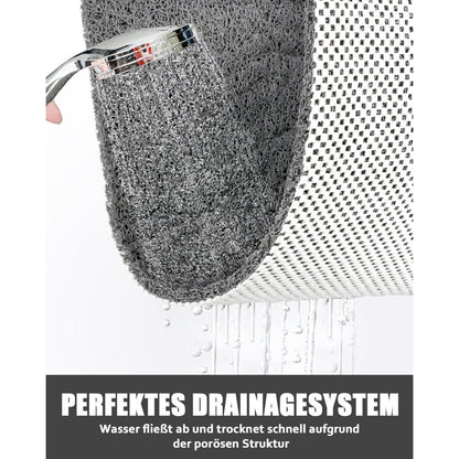 Rutschfeste Duschmatte 90x60 cm - Komfortable & Schnell Trocknende