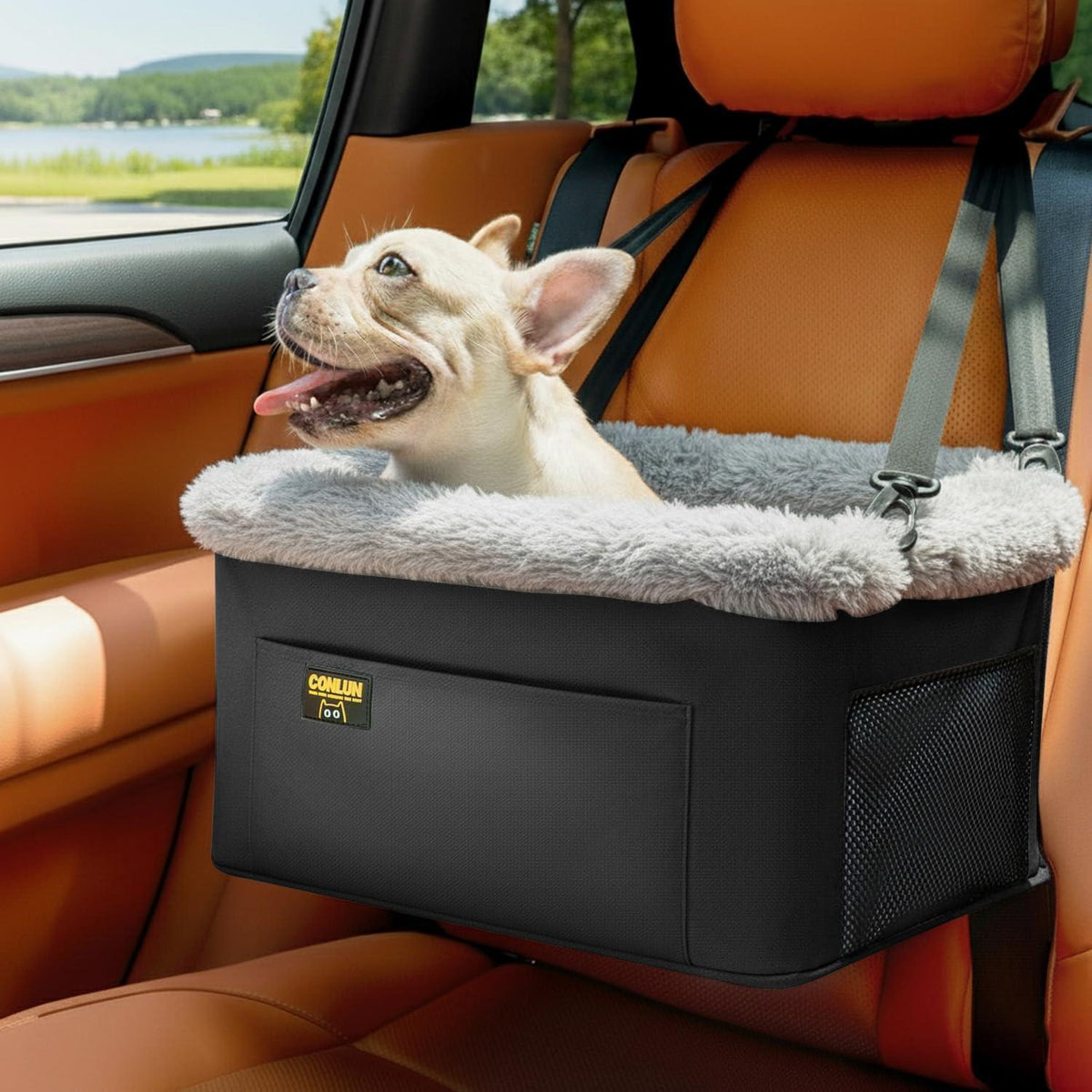 Hunde Autositz für Kleine Hunde & Katzen (bis 9kg) – Stabil & Faltbar
