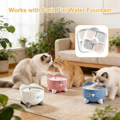Katzenbrunnen Filter 16er Set für Catit Pixi 2,5L