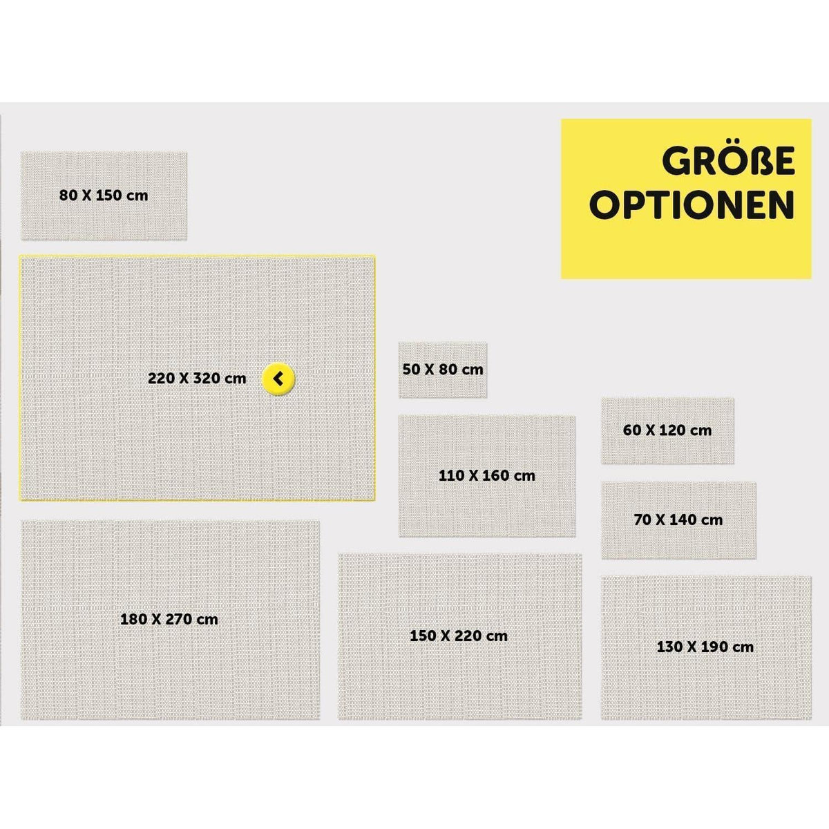 Antirutschmatte Teppich 220x320cm – Rutschfest & Vielseitig