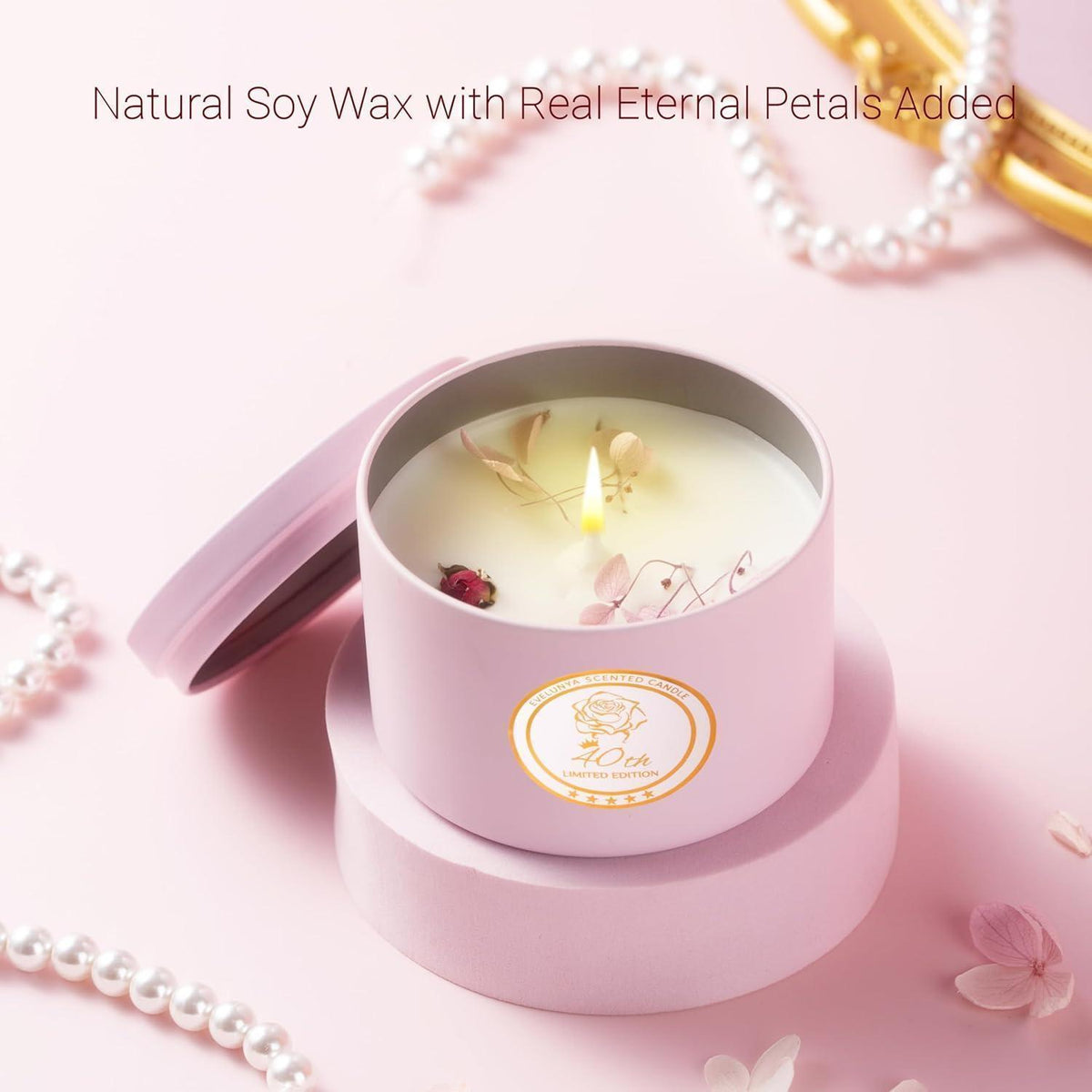 40. Geburtstag Geschenkset für Frauen – Luxus & Verwöhnen