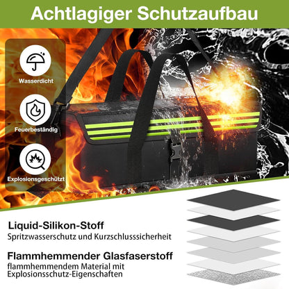 Feuerfeste Akku Tasche für E-Bike – Sicherer Transport & Lagerung