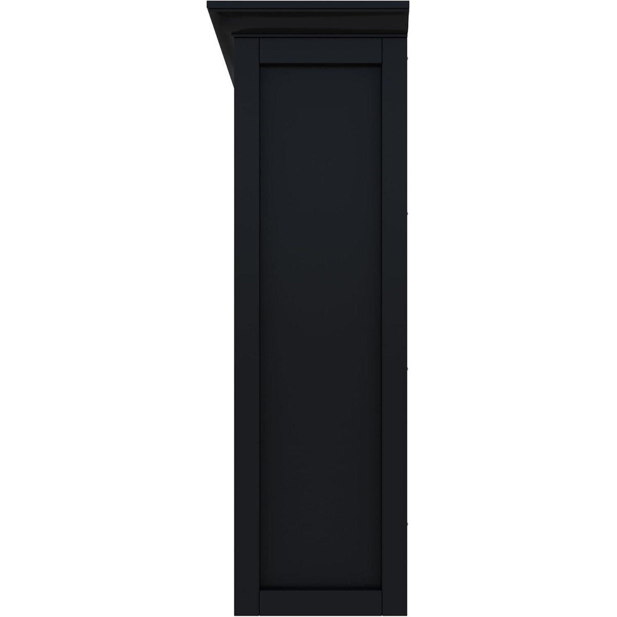OSCHF Bücherregal 9 Fächer - Modernes Holzregal Schwarz