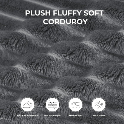 Modulare U-förmige Couch – 3-Sitzer, Grau, Boneless Design