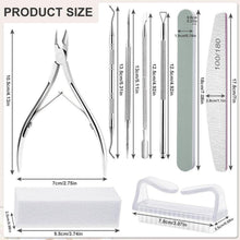 12-teiliges Maniküre Set für Nagelpflege Zuhause & Studio
