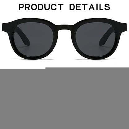 Retro Sonnenbrille Damen Herren – Runde Vintage Brille mit UV Schutz