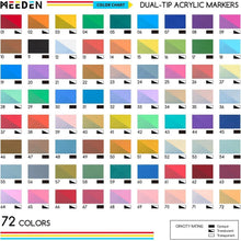 Acrylmarker Set 72 Farben – Doppelspitze für Kunst & Basteln