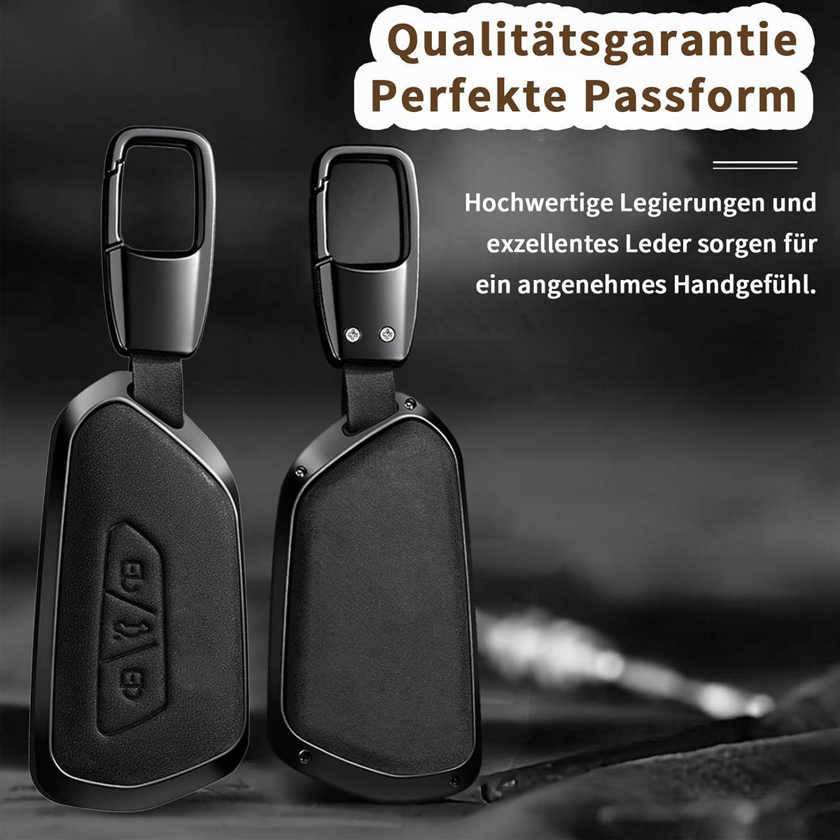 PEICHI Autoschlüssel Hülle für ID3, Golf 8, Seat Leon & Tarraco