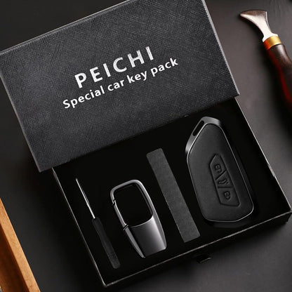 PEICHI Autoschlüssel Hülle für ID3, Golf 8, Seat Leon & Tarraco