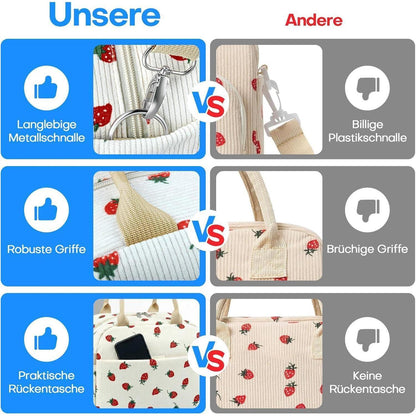 Isolierte Lunchtasche Kühlbox für Damen & Herren – Verstellbar & Faltbar