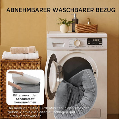 Orthopädisches Hundebett Grau – Kuscheliges Sofa für Große Hunde