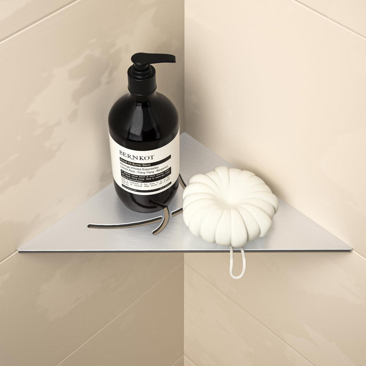 Eck-Duschregal Edelstahl 2er-Pack – Platzsparend & Robust