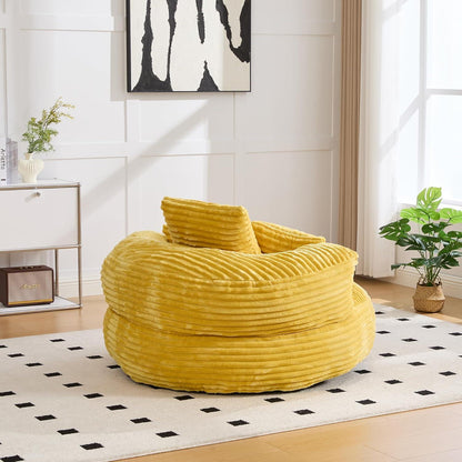 Boneless Lounger Sitzsack Sofa | Gelb | Bequem & Vielseitig