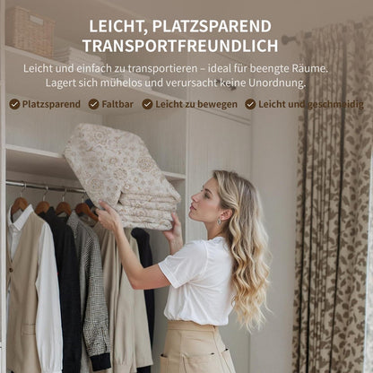 Beiger Wohnteppich 300x400cm – Waschbar & Rutschfest