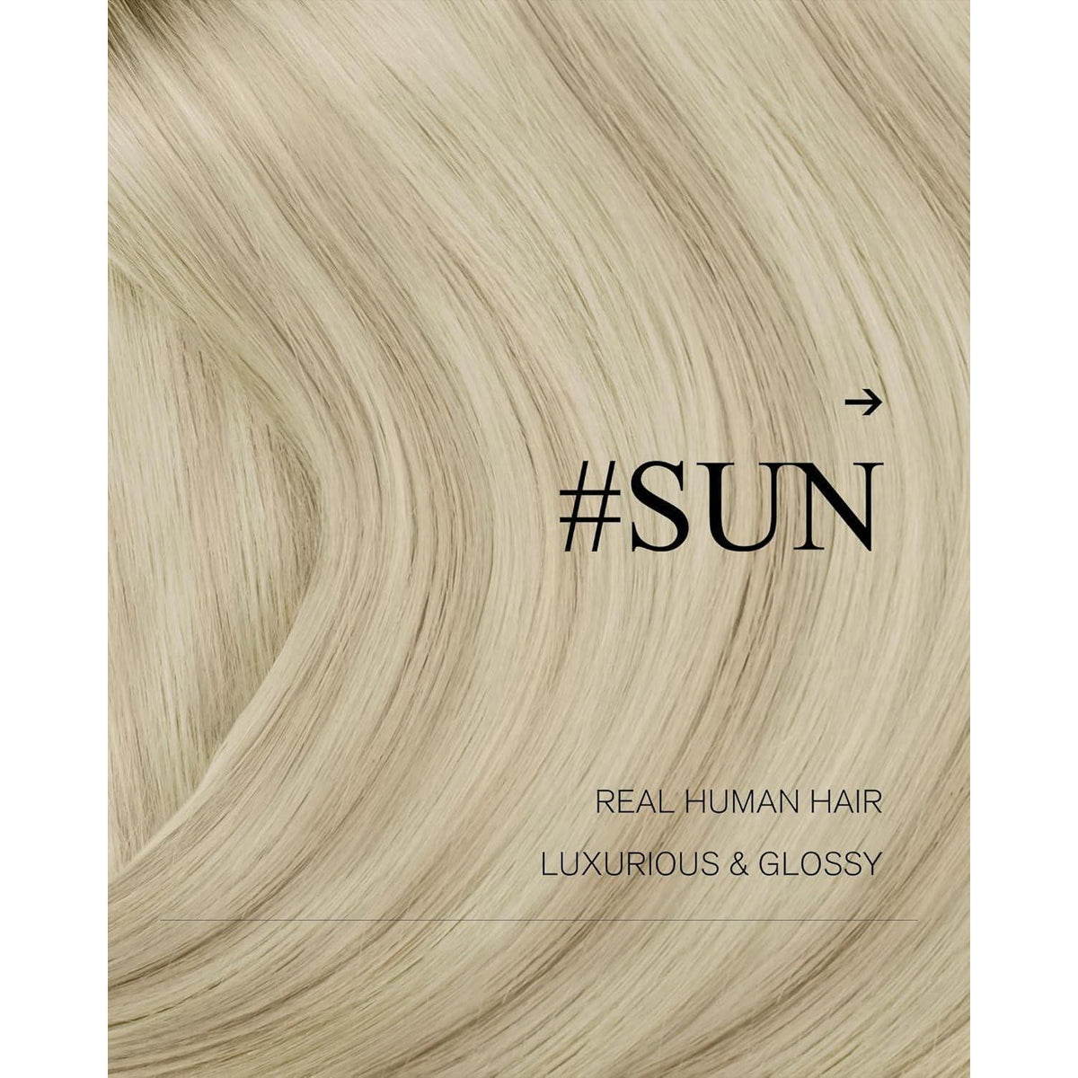 Blond Echthaar Tressen 35cm – Volumenspendend & Länger