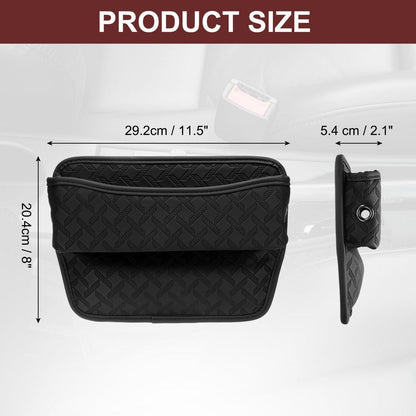 Autositz Organizer mit Ladeanschluss & Fächern (2er Set)