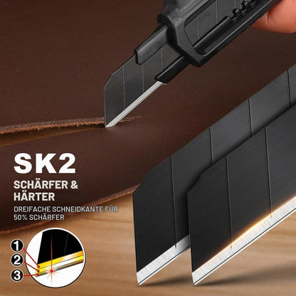 18mm Cuttermesser Klingen SK2 – 10er Pack Abbrechbar