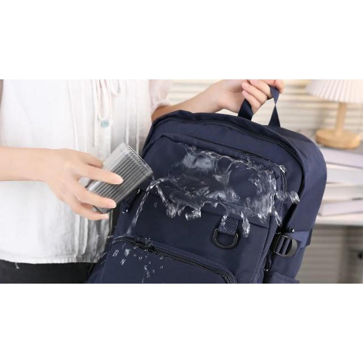Schulrucksack für Teenager & Studenten – Wasserdicht, 14 Zoll Laptopfach