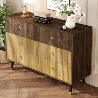 Modernes Sideboard mit 6 Schubladen – Vielseitiger Stauraum