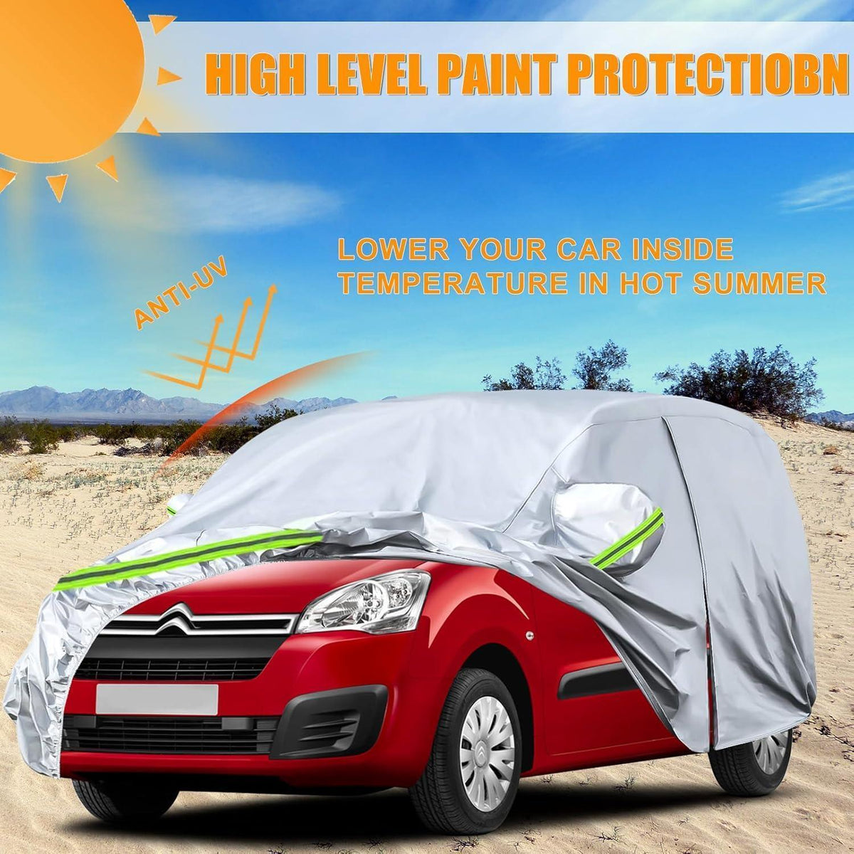 Auto Abdeckung Citroen Berlingo 2008-2018 LWB – Allwetterschutz