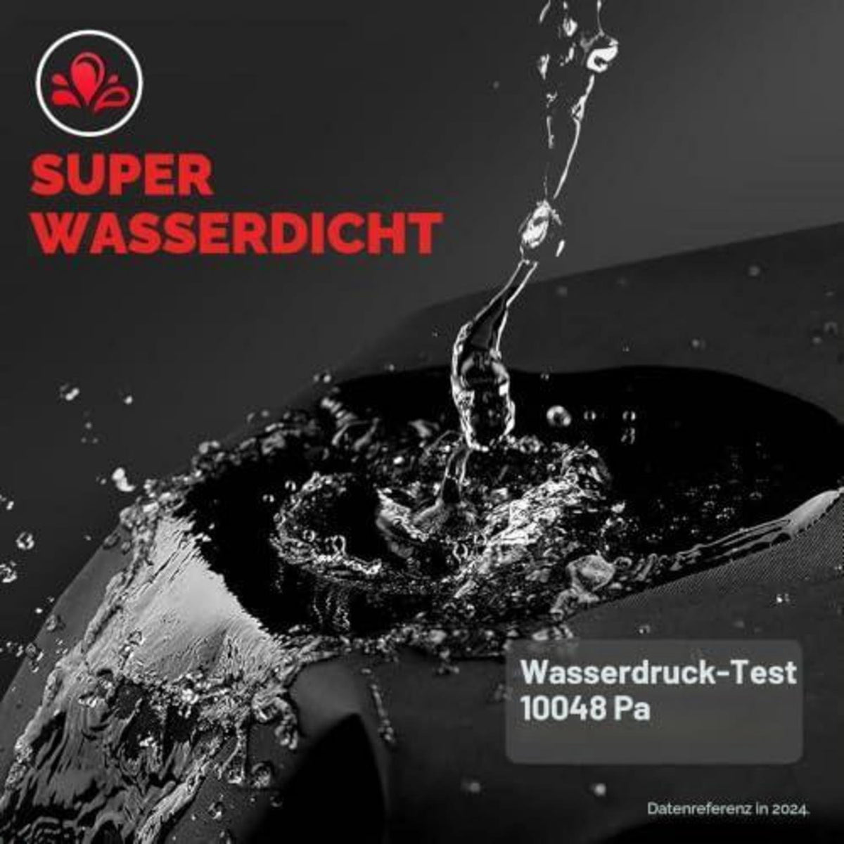 Fahrradabdeckung wasserdicht für 1 Fahrrad – Zettum