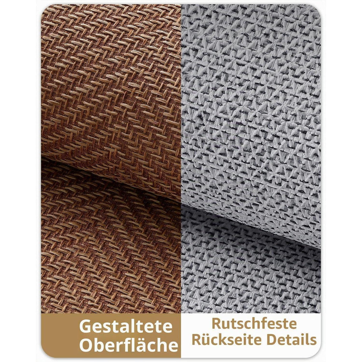 Schmutzfangmatte Ultradünn Kastanienbraun 120x180cm