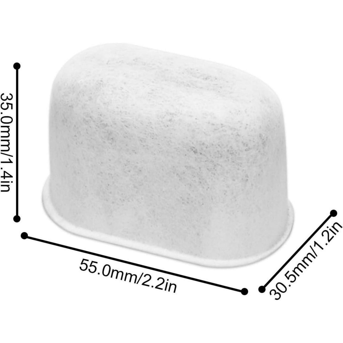 12x Wasserfilter Einsätze für Ninja Kaffee Luxe ES601/ES701