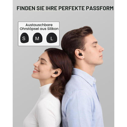 Wiederverwendbare Ohrstöpsel zum Schlafen – 4 Größen, 28dB