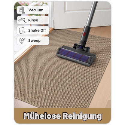 Fußmatte Innen 80x120cm Dunkles Beige – Schmutzfangmatte