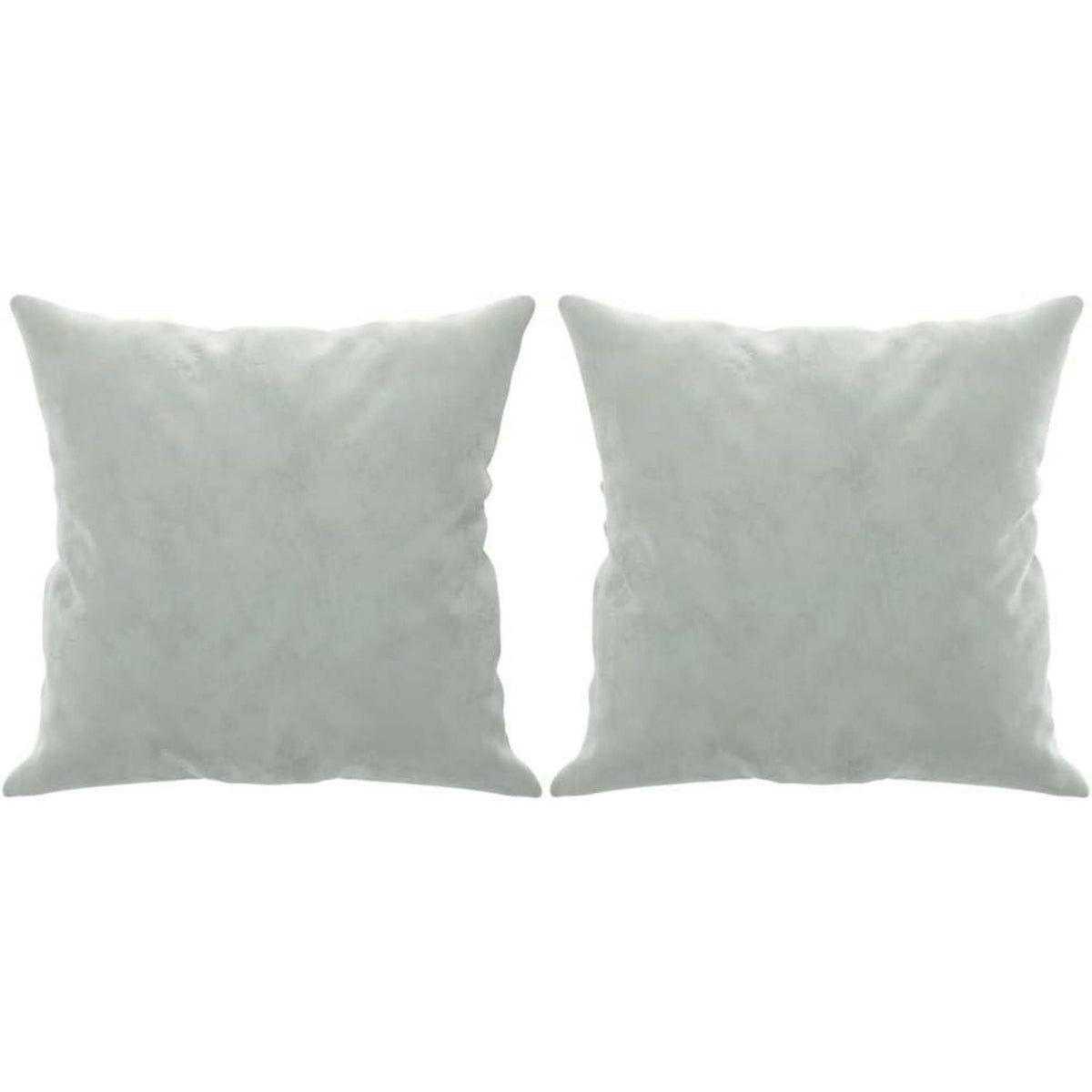 Samt Sofa Modern Kleines 2-Sitzer Sofa Hellgrau 120cm