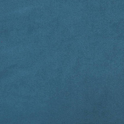 Samt Sofa Modern Kleines 2-Sitzer Sofa Blau 120cm