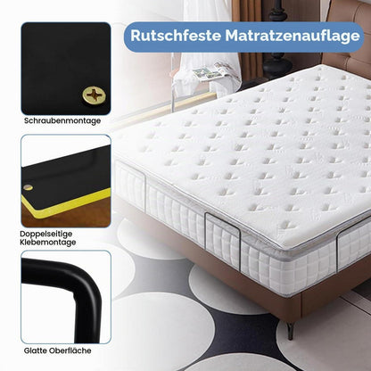 Matratzenhalter Set 4er-Pack – Anti-Rutsch & Verrutschsicher