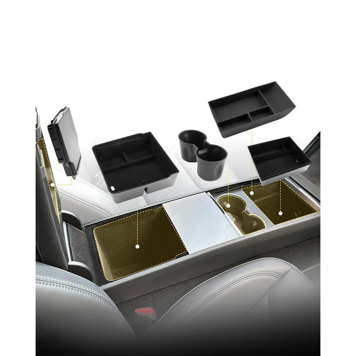 Tesla Model Y Juniper Organizer Set 2025-2026