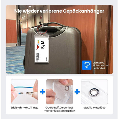 Kofferanhänger Kreuzfahrt – Wasserdicht & Robust mit Schlüsselband